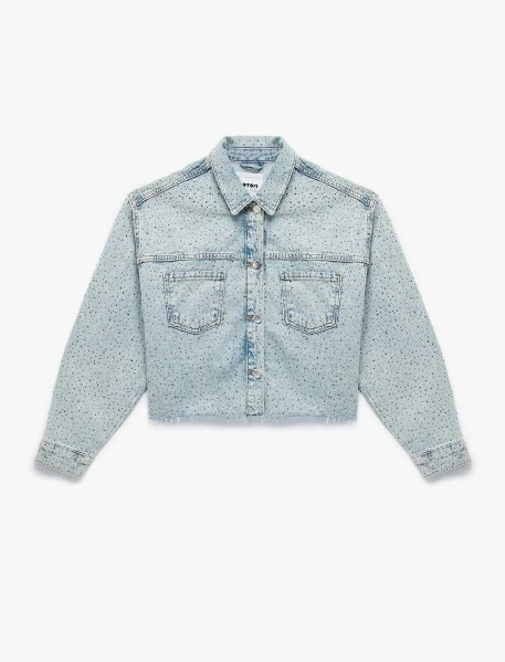 Resim Koton Kadın Jean Ceket 6Wal50002Md