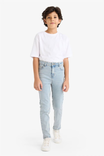 Resim Defacto Erkek Çocuk Jean Pantolon F8478A8/NM39