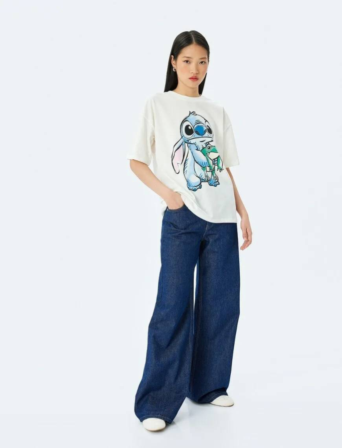 Resim Koton Kadın T-shirt 5SAL10148IK