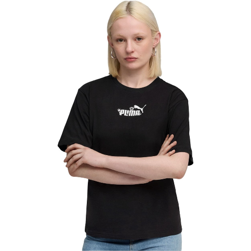 Resim Puma Ess Nature 2.0 Relaxed Tee Kadın T-Shirt 688077-01