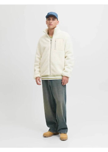 Resim Jack & Jones Jjbradley Teddy Jacket Erkek Ceket 12284775
