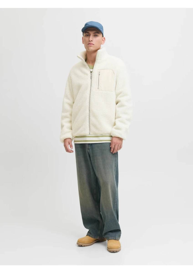 Resim Jack & Jones Jjbradley Teddy Jacket Erkek Ceket 12284775