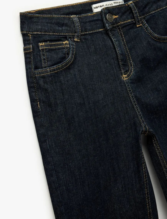 Resim Koton Erkek Çocuk Jean Pantolon 6WKB40042TD