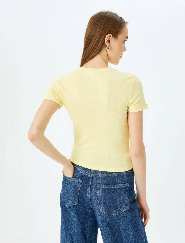 Resim Koton Kadın T-shirt 5SAL10208IK