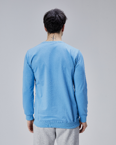 Resim Paul&More Erkek Sweat New York Baskı 0 Yaka 2 İp