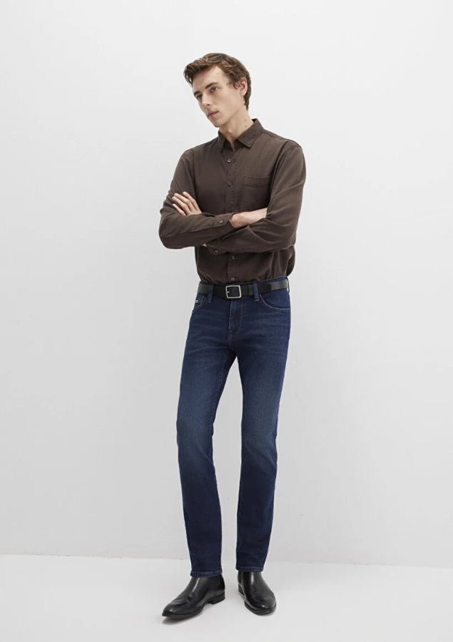 Resim Mavi Jake Dusty Erkek Jean Pantolon M0042290812