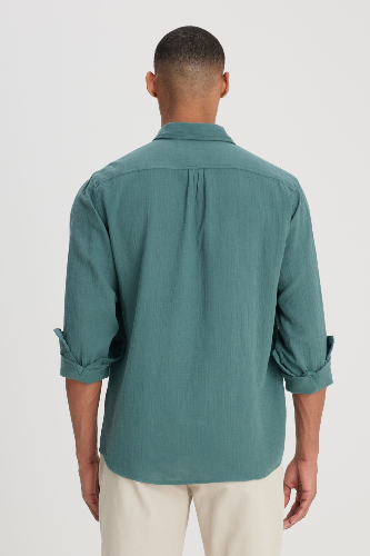 Resim Lee Uzun Kollu Erkek Gömlek L66N205295OT