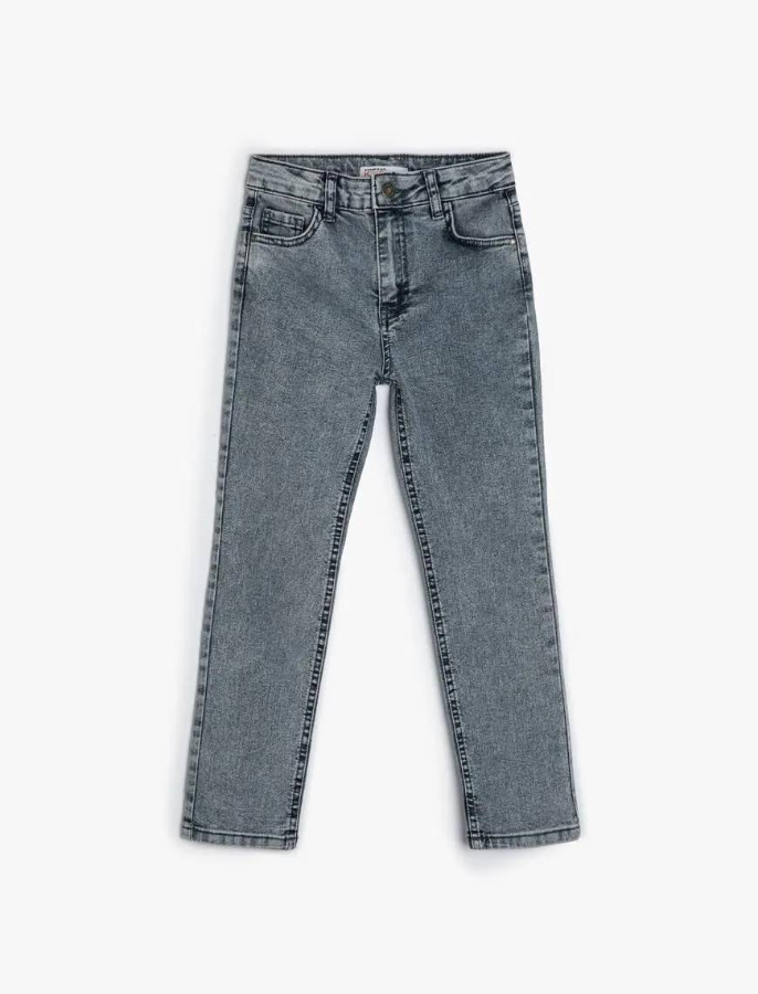 Resim Koton Erkek Çocuk Jean Pantalon 4SKB40039TD