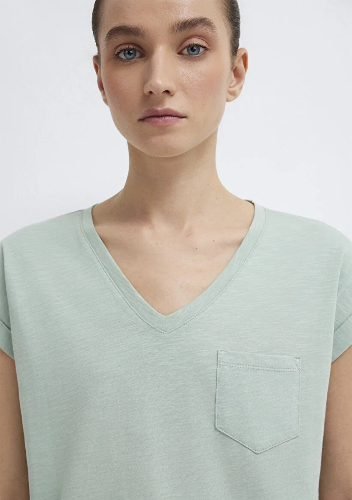 Resim Mavi Kadın T-shirt M1600961-71780