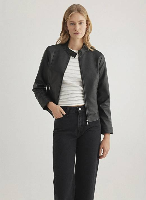 Resim Mavi Dik Yaka Kadın Ceket M1110598-900