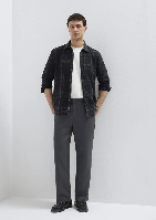 Resim Mavi Erkek Kanvas Pantolon M0010557-85540