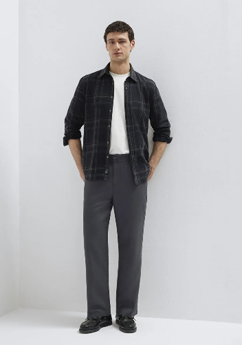 Resim Mavi Erkek Kanvas Pantolon M0010557-85540