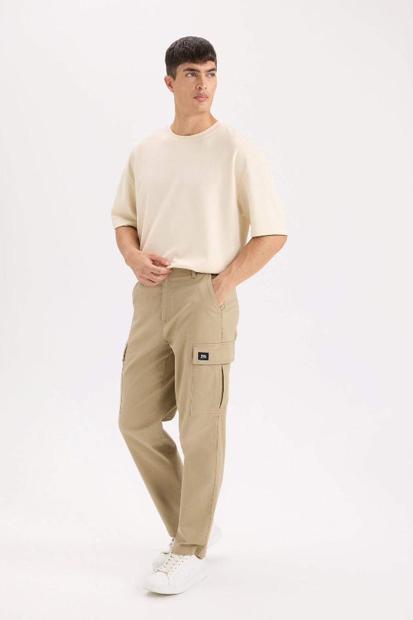 Resim Defacto Erkek  Kanvas Pantolon D5967AX/BG220