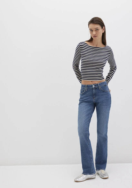 Resim Mavi Molly Mid Kadın Jean Pantolon M1013690520