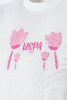 Resim U.S. Polo Assn Bebek Kız Bebek Şort Takım Usb3019