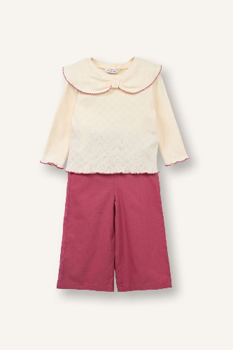 Resim Defacto Kız Bebek Sweat Takım G8181A5/ER99