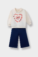 Resim Defacto Kız Bebek  Sweat Takım F3744A5/NV42