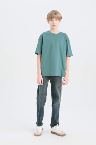 Resim Defacto Erkek Çocuk Kısa Kol T-shirt B5927A8/GN469
