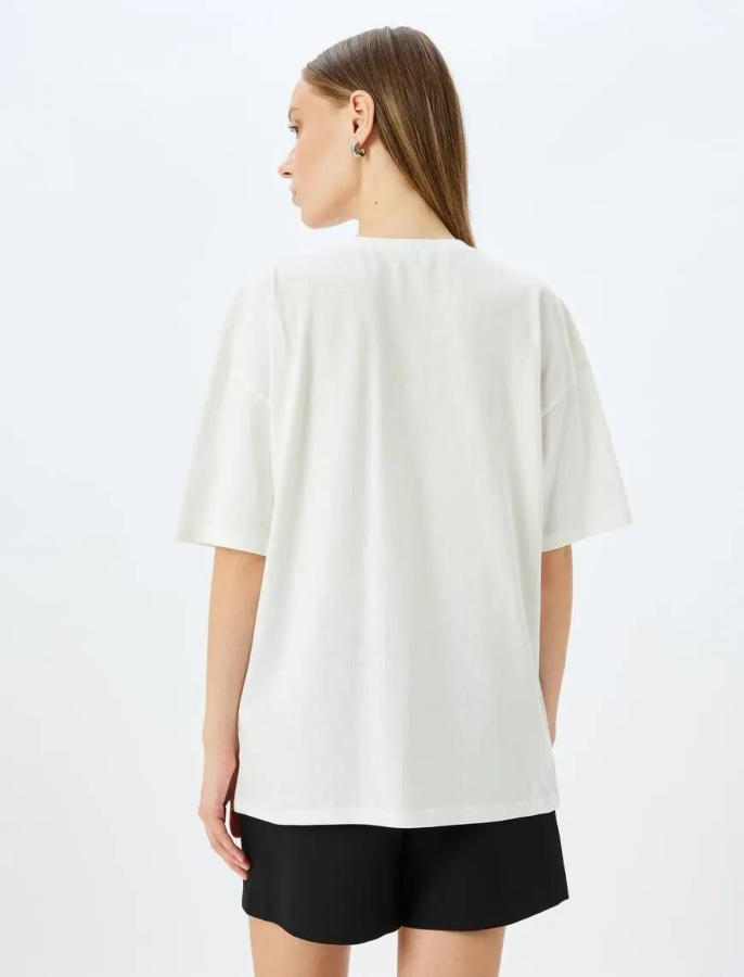 Resim Koton Kadın T-shirt 5SAL10044IK