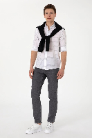 Resim U.S. Polo Assn. Harlem Erkek Dokuma Gömlek 2103078