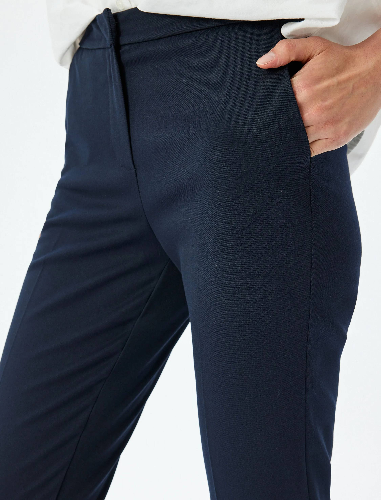 Resim Koton Kadın  Kanvas Pantolon 5SAK40039UW