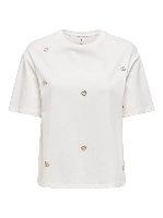 Resim Only Onlvıta S/S Tee Box Jrs Kadın T-shirt 15343769