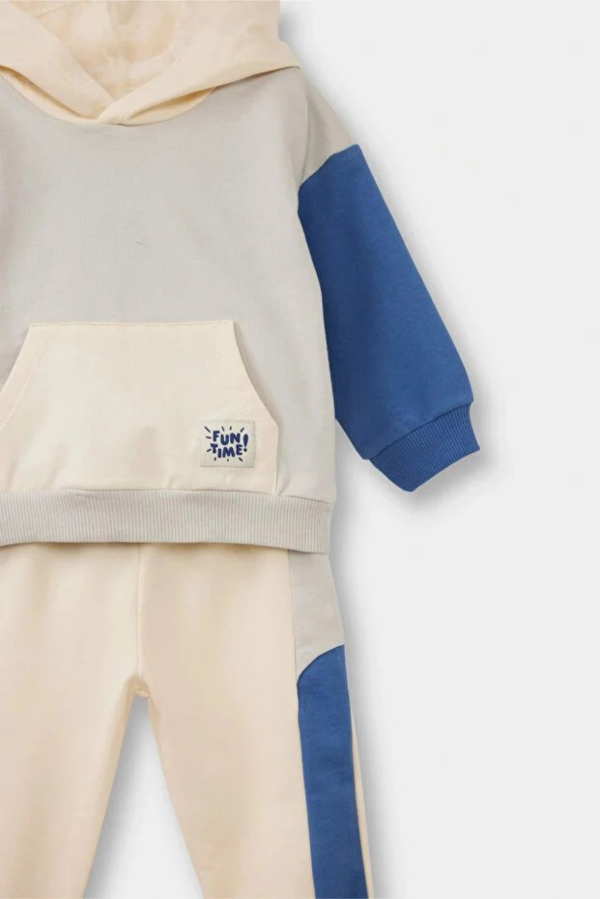 Resim Defacto Erkek Bebek Sweat Takım F9452A5/ER134