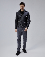 Resim Yenikoza Erkek Deri Mont ve Ceket