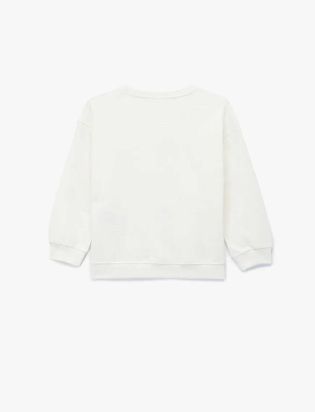 Resim Koton Kız Bebek Sweat 6Wmg10101Ak