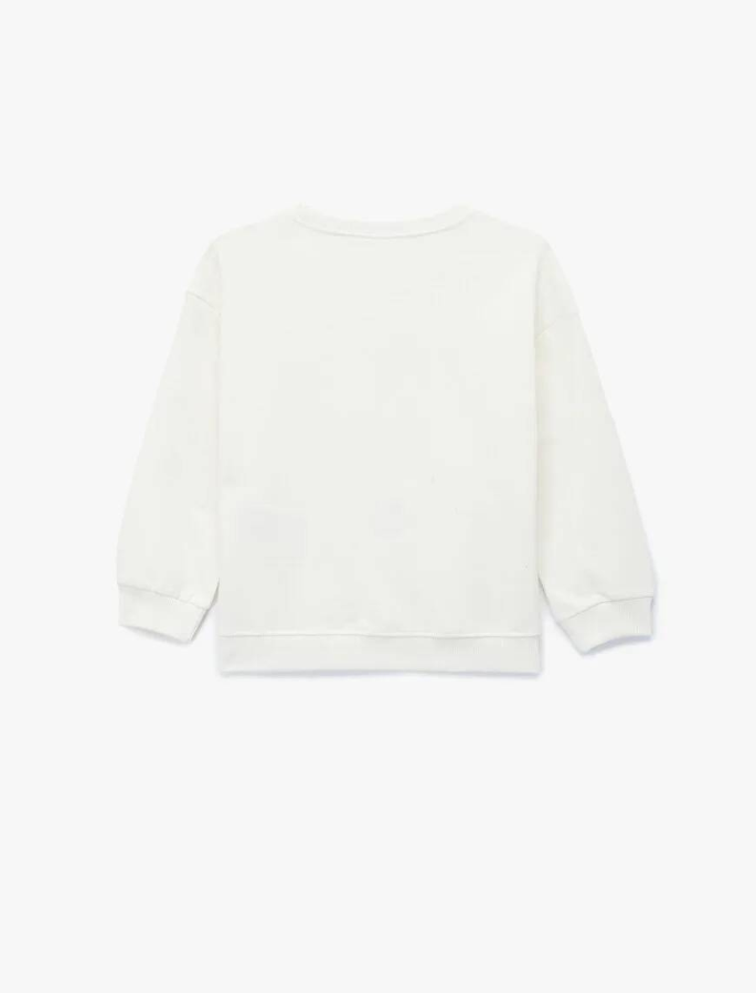 Resim Koton Kız Bebek Sweat 6Wmg10101Ak