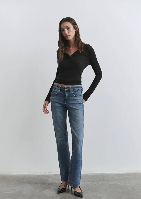 Resim Mavi Alina Kadın Jean Pantolon M1012577-90538