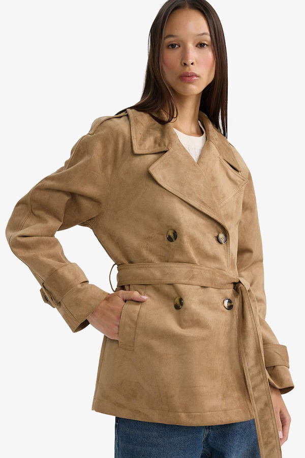 Resim Defacto Kadın Pardesü&Trençkot G5069AX/BG501