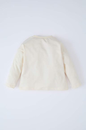 Resim Defacto Kız Bebek Uzun kol Sweat D7870A5/ER233