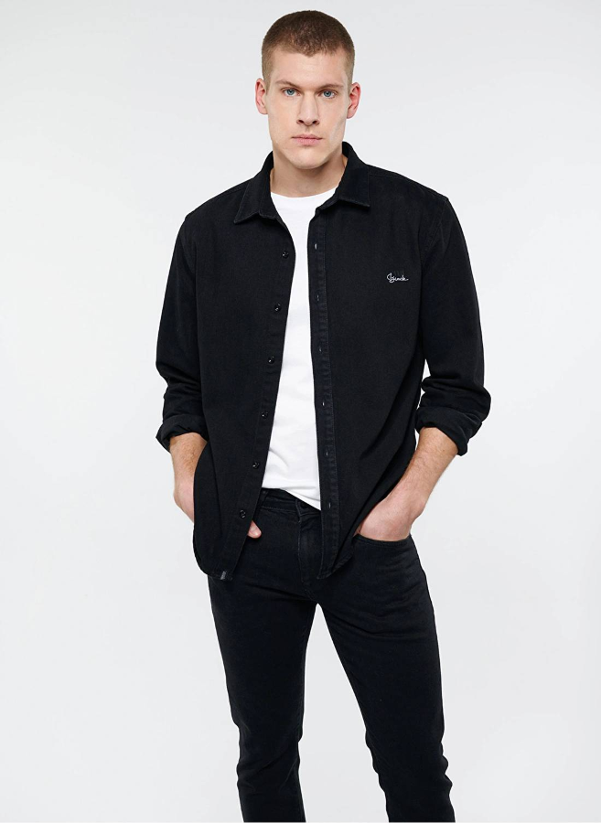 Resim Mavi Roy Erkek Gömlek M0210496-82410