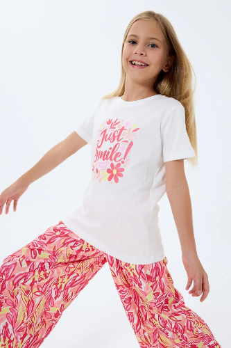 Resim Yenikoza Kız Çocuk Kapri Takım