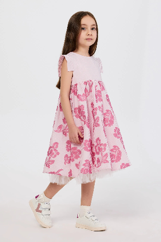 Resim Panço Kız Çocuk Elbise / Tulum