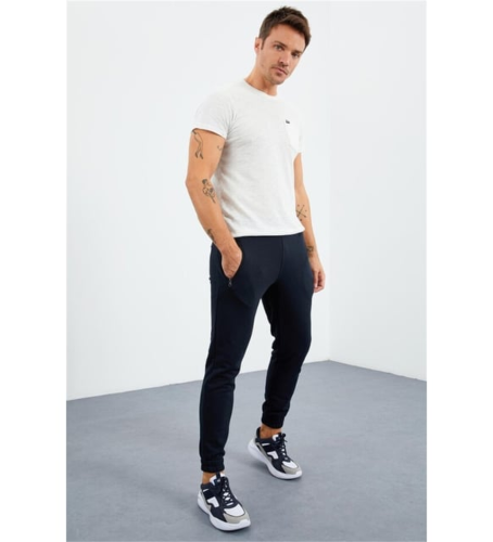 Resim T09Er-84856_01 Lastikli Jogger Erkek Eşofman Alt