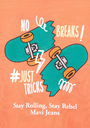 Resim Mavi Erkek Çocuk Tişört M6610448-71268