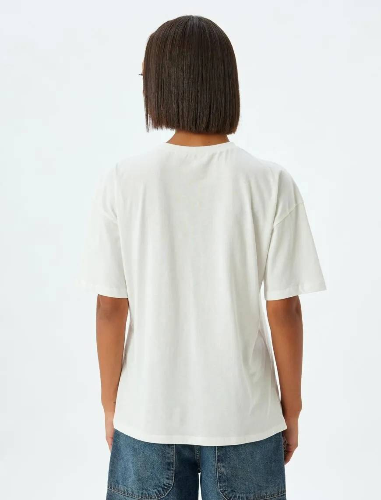 Resim Koton Kadın T-shirt 5SAL10234IK