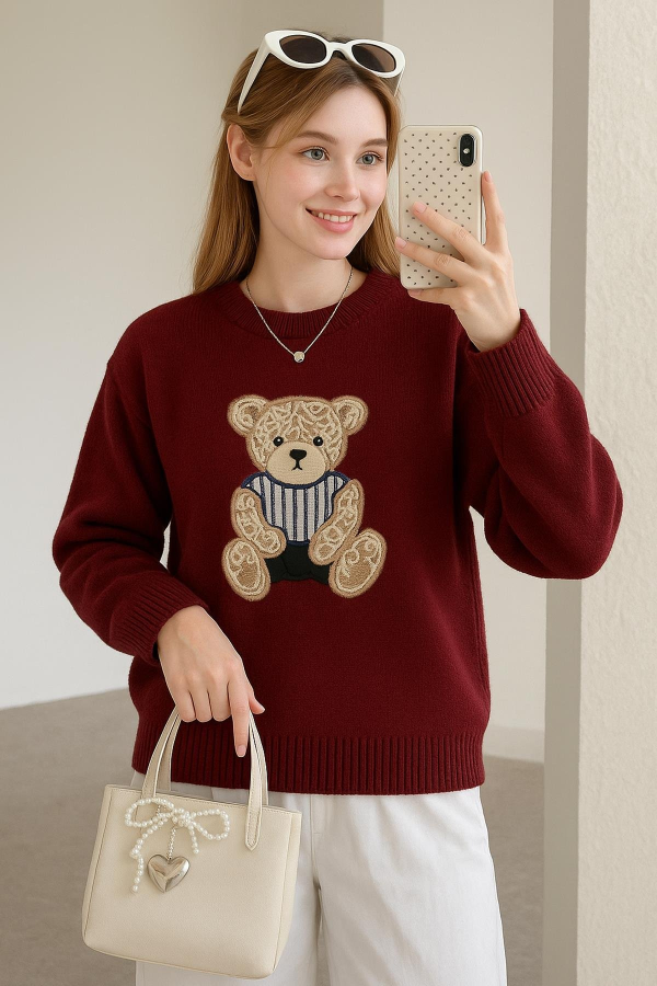 Resim Fashion Friends Kadın Kazak 25K0314K1