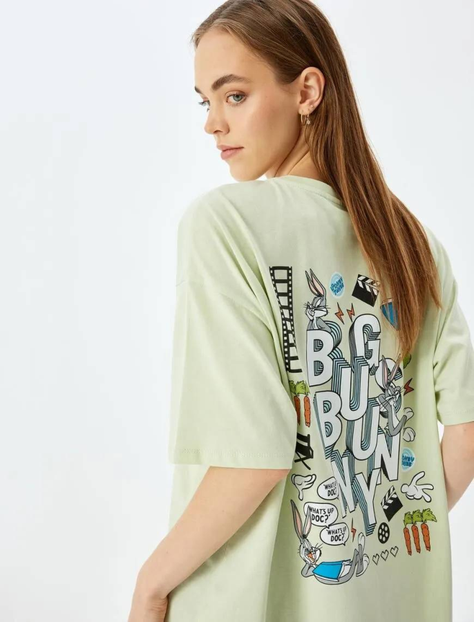 Resim Koton Kadın T-shirt 5SAL10156IK