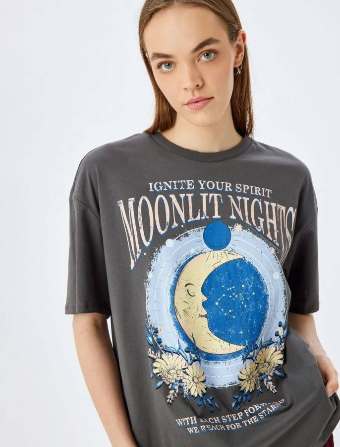 Resim Koton Kadın T-shirt 5SAL10040IK