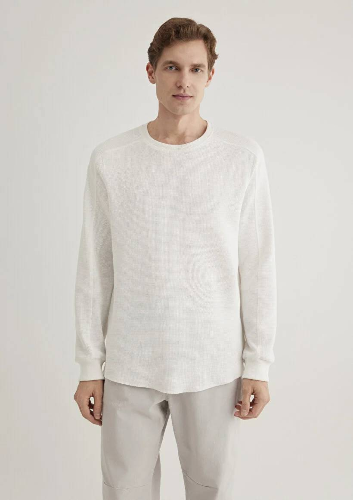 Resim Mavi Uzun Kol Erkek Sweat M0610106-70054