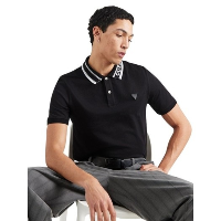 Resim Guess  Erkek  T-shirt M6RP60K7O64-JBLK Lyle Ss  Polo