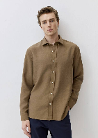 Resim Mavi Uzun Kol Erkek Gömlek M0211650-70378