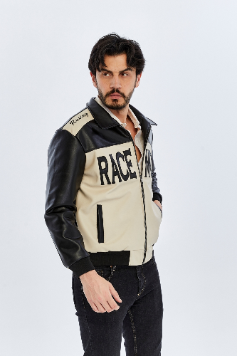 Resim Trender Erkek Deri Mont ve Ceket