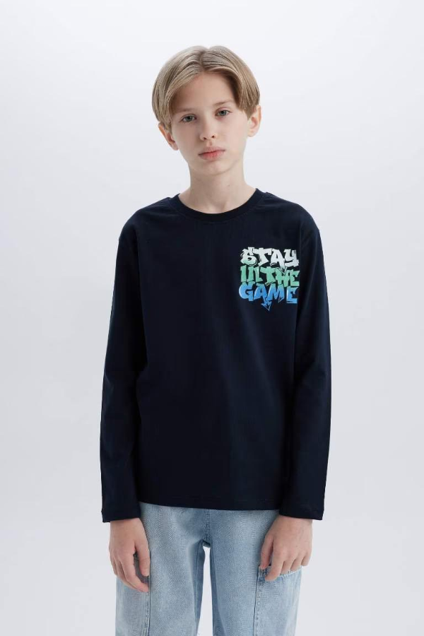 Resim Defacto Erkek Çocuk  Sweat D7698A8/NV146