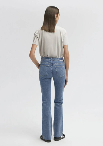 Resim Mavi Kadın Jean Pantolon M101225-35482