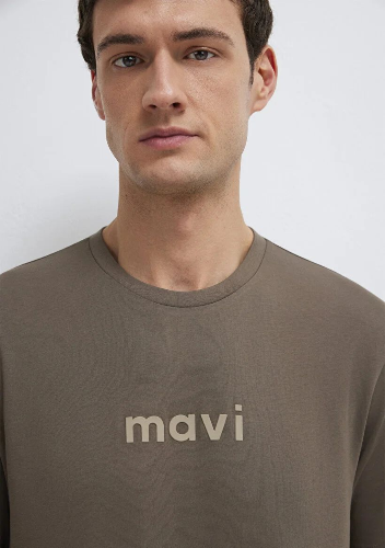 Resim Mavi Erkek T-shirt M0612732-83866