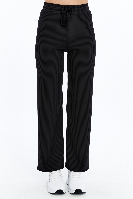 Resim Viole&More Kadın Kanvas Pantolon 2455 Modal Fitilli Bol Paça